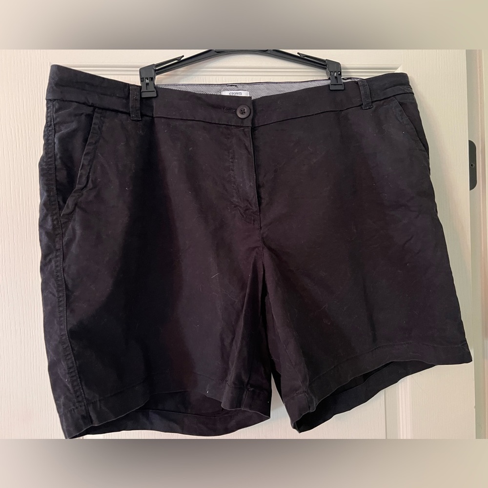 Women’s shorts, excellent condition, size 18W, deep navy